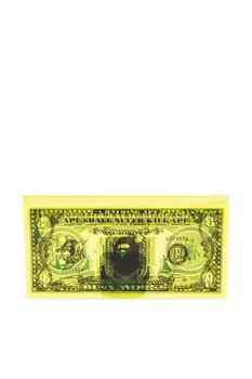 A Bathing Ape A BATHING APE® Money Print Wallet
