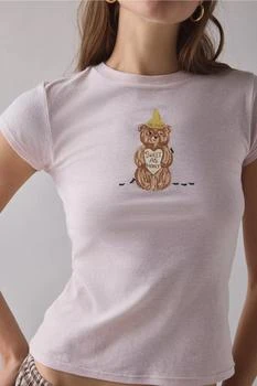 BDG BDG Honey Bear Graphic Short Sleeve Spill The Tee