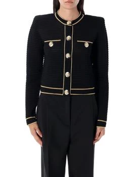 Balmain | Balmain Crewneck Cropped Cardigan