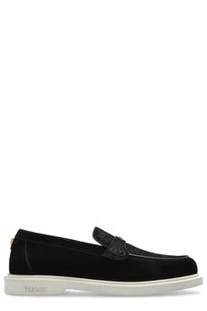 Versace | Versace Round-Toe Slip-On Loafers