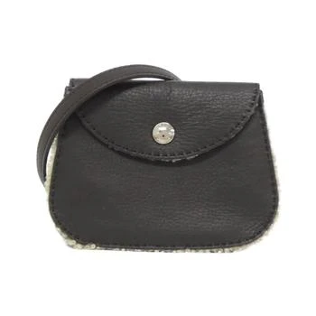 Hermes Taurillon Clemence Leather Agneau Milo Fanny Pack Pochette (Pre-Owned)