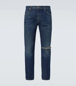 Dolce 
Gabbana | Distressed slim jeans
