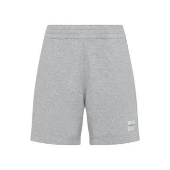 Givenchy | Givenchy Paris Logo Patch Elastic Waist Shorts