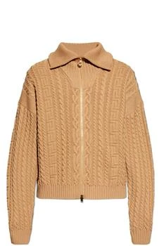 Versace | Versace ZIp-Up Knitted Cardigan