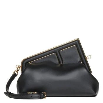 Fendi | Fendi First Midi Nappa Leather Clutch
