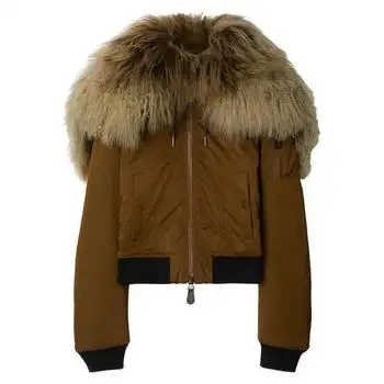 Burberry | Burberry Slim-Fit Padded Bomber Jacket, Brand Size 10 ( US Size 8 )