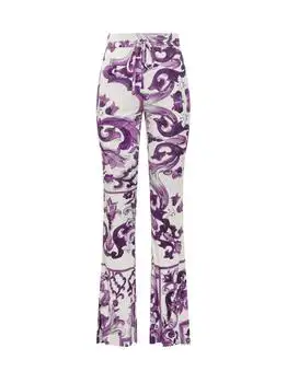 Dolce & Gabbana | Dolce & Gabbana Majolica Printed Flared Trousers