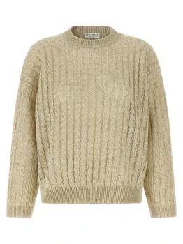 Brunello Cucinelli | Brunello Cucinelli Ribbed Hem Knitted Sweater