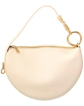 Burberry | Knight Arc Leather Hobo Bag