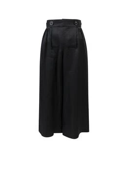 MAISON MARGIELA | Maison Margiela High Waist Wide Leg Trousers