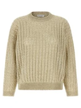 Brunello Cucinelli | Brunello Cucinelli Ribbed Hem Knitted Sweater