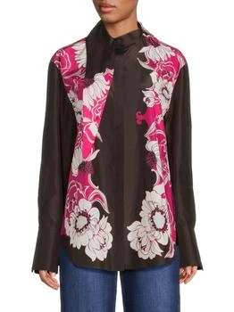 Valentino | Floral Silk Shirt