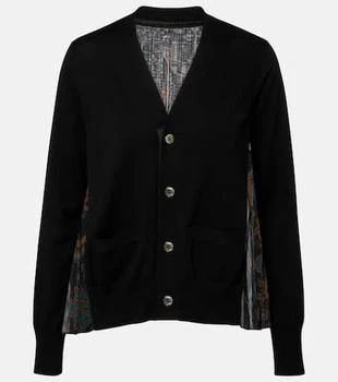 Sacai | Cotton tulle cardigan