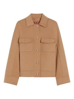Max Mara | Wool Cashmere and Silk Boxy Jacket
