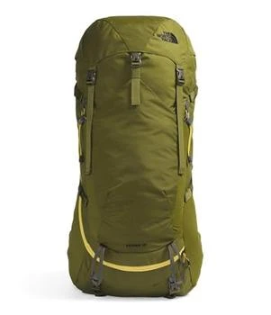 The North Face The North Face Terra 55 Backpack - Unisex Hiking Pack, Cinch-Top Opening with Zipper, Pole & Ice Axe Attachments, Forest Olive/New Taupe Green-NPF, Small/Medium