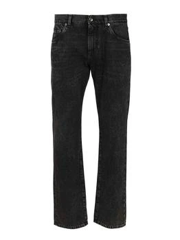 Dolce & Gabbana | Dolce & Gabbana Logo Plaque Straight-Leg Jeans