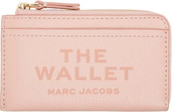 Marc Jacobs Pink 'The Leather Top Zip Multi' Wallet