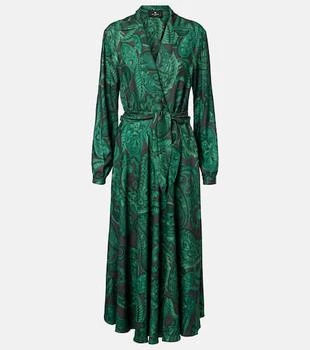 ETRO | Belted midi dress