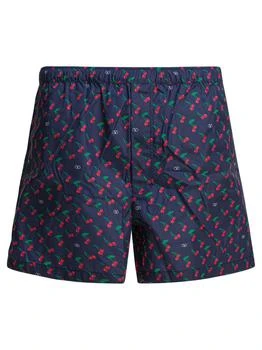 Valentino | Valentino Cherryfic Logo Printed Swim Shorts