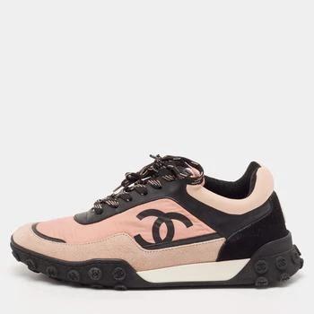 Chanel | Chanel Size 37.5 Multicolor Leather, Nylon and Suede Low Top Sneakers