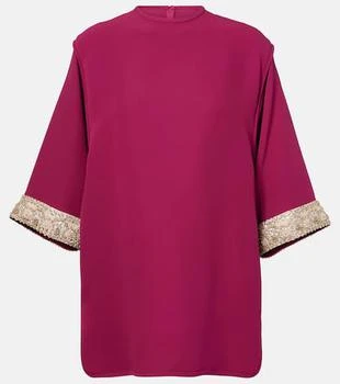 Valentino | Cady Couture embroidered top