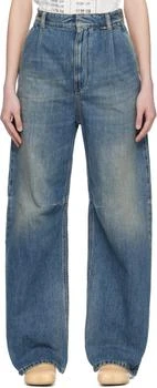 MM6 | Blue Wide-Leg Jeans