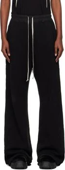 Rick Owens | Black Concordians Pusher Sweatpants