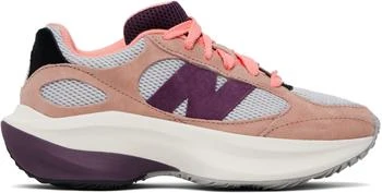 Gray & Pink WRPD Runner Sneakers