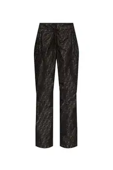 Fendi | Fendi FF Jacquard High-Waist Ski Trousers