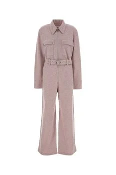 Jil Sander | Jil Sander Buckled Waist Jumpsuit