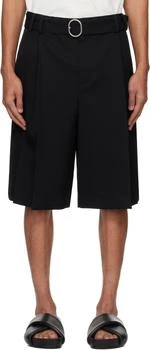 Jil Sander | Black Belted Shorts