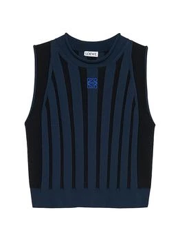 Loewe | Sleeveless Rib-Knit Top