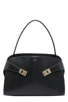 Salvatore Ferragamo | Ferragamo Hug Soft Bicolor Shoulder Bag