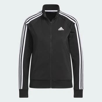 Adidas Women's  Primegreen Essentials Warm-Up Slim 3-Stripes Track Jacket