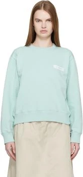 MM6 | Blue Cotton Sweatshirt