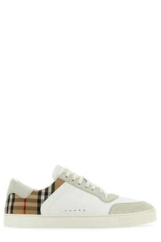 Burberry | Burberry Checked Lace-Up Sneakers