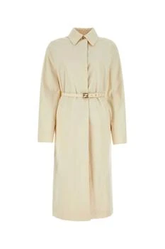 Fendi | Fendi Single-Breasted Overcoat