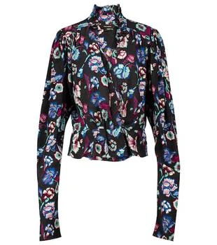 Isabel Marant | Blineali floral silk blouse