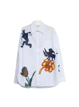Marni | Marni Graphic Printed Poplin Shirt