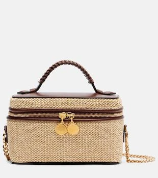 Stella McCartney | Falabella Mini raffia tote bag