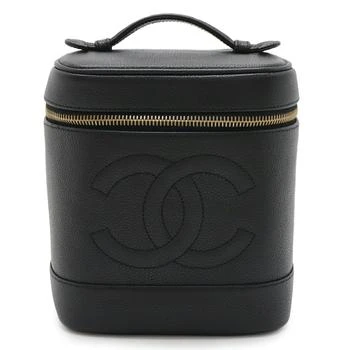 Chanel | Grained Calfskin Handbag Pouch Vanity Bag Wash Bag (Pre-Owned)