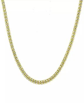 Macy's | Ice Link 18" Chain Necklace in 10k Two-Tone Gold