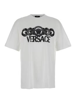 Versace | Versace Logo-Printed Crewneck T-Shirt