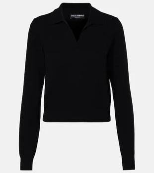 Dolce
Gabbana | Cashmere polo sweater