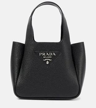 Prada | Flou Small leather tote bag