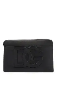 Dolce & Gabbana | Dolce & Gabbana Large Loog Embossed Zipped Pouch