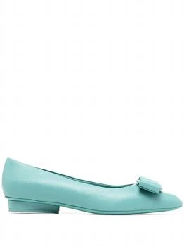Salvatore Ferragamo | Women
s Viva Ballerina Shoes In Light Blue
