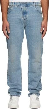 Balmain | Blue Regular-Fit Jeans