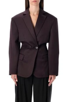 Magda Butrym | Magda Butrym Long Sleeved Pinstripe-Detail Blazer