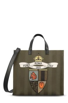 Fendi | Fendi Club Crest Embroidered Tote Bag
